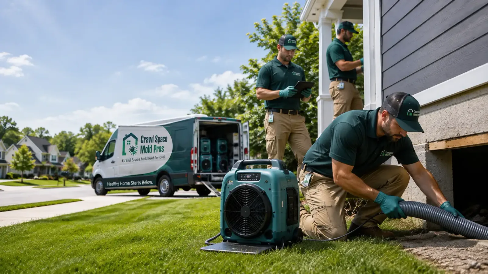 Crawl Space Mold Removal in Fort Atkinson, WI